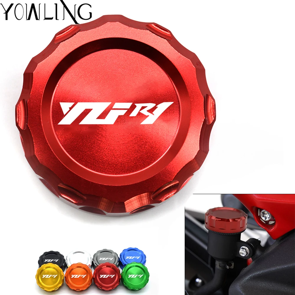 

Motorcycle Accessories For YAMAHA YZF-R1 YZF R1 2009 2010 2011 2012 2013 2014 Motorcycle CNC Rear Brake Reservoir Oil cup cover