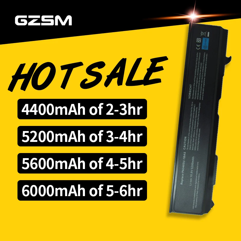 HSW Аккумулятор для ноутбука TOSHIBA Satellite A80 A85 A100 A105 A110 A135 M45 M50 M55 M70 M105-S10xx M115 PA3457U-1BRS PABAS067 Аккумулятор akku