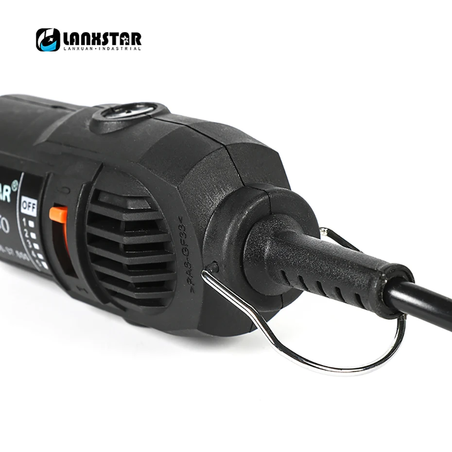 Lanxstar Dremel стильная электрическая шлифовальная машина, нефрит, оливковое дерево, инструмент для резьбы по корню, ручная дрель, вращающаяся гравировальная машина с переменной скоростью