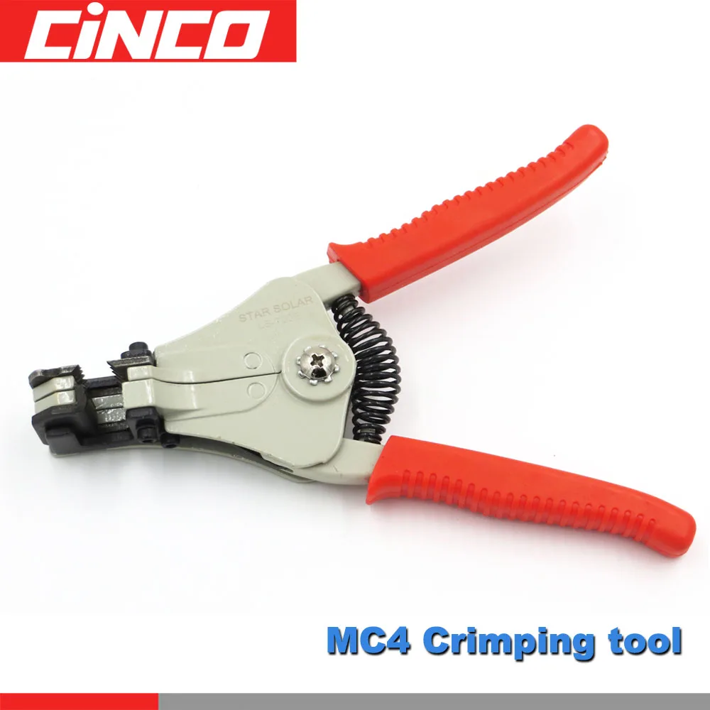 

Solar pliers MC4 Crimping tool for MC4 solar cable Photovoltaic PV Solar Panel MC4 Cable stripping pliers 1.5-6mm2 Cable