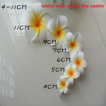 6 см Искусственный Плюмерия acutifolia PE Франгипани цветы, Рождественские Свадебные украшения орнамент, реквизит для фотографий, 200 шт