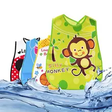 Милые Мультяшные детские нагрудники из ЭВА Водонепроницаемая бандана силиконовые детские нагрудники для маленьких мальчиков и девочек Младенческая Отрыжка Одежда забота о кормлении