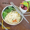 TiTo Outdoor camping tableware titanium alloy 6mm / 7mm  hollow chopsticks for hiking traveling tableware Titanium chopsticks ► Photo 3/5