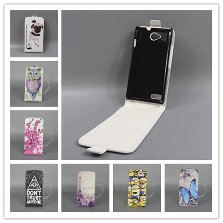 

For ZTE Blade G Lux Hot Pattern Cute PrintingVertical Flip Cover Open Down/up Back Cover filp leather case