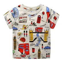 Kids t-shirt Toddler Kids Baby Boys Clothes Short Sleeve Cartoon Car Print Tops T-Shirt Blouse New Summer Cotton shirts new 2018 brand summer 100% cotton baby boys clothing toddler children kids clothes tees t shirt short sleeve t shirt boys blouse