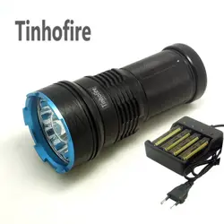 Tinhofire 20000 люмен King 12T6 светодиодные лампы 12 х Cree xm-l T6 светодиодный фонарик факел для кемпинга Охота лампы + батарея зарядное устройство