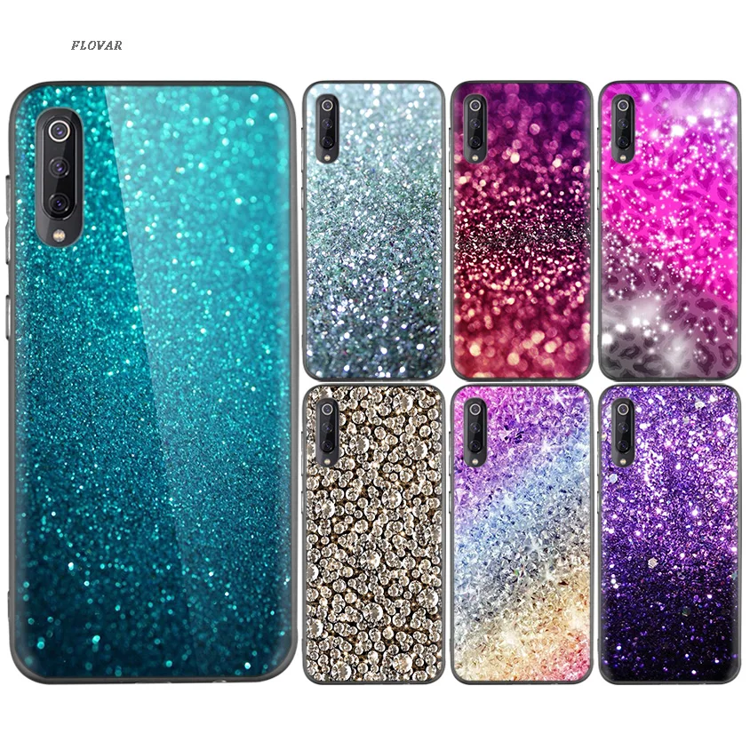 

Fade Bling Case For Xiaomi 9 8 A2 lite A1 Play Xiomi Redmi Note 7 6 5 Pro 4X 4 5 Plus Black Soft TPU Cases Cover