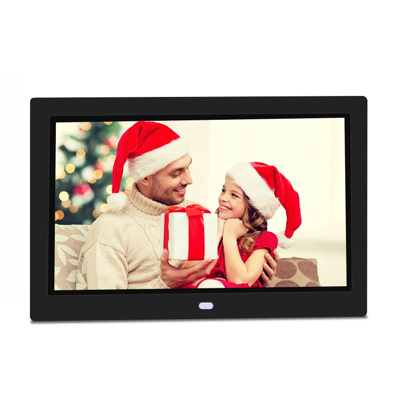 

10 Inch Digital Photo Frame OEM Factory 1024x600 lcd Multi-functional Built-in MP3/MP4 player