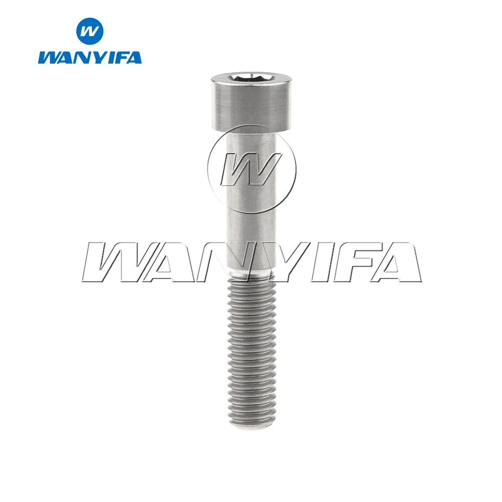 Best Wanyifa Titanium Bolt Screw M10x25 30 40 45 50 55 60 70mm Column Head for Bicycle Frame Bike Part 2