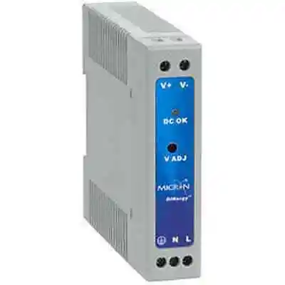 

DHL/EMS MD-50-24-1 Slimline DINrail Power Supply Plastic24V/2.1A Output, 85-264VAC Input -C4 -D9