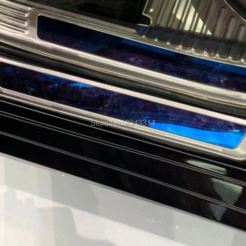 Для 2019 todora Avalon V XX50 Нержавеющая Накладка на порог накладка защита для педалей