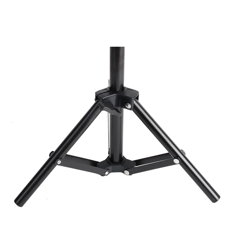  1.6M Adjustable Tripod Stand With 1/4 Screw Head for ring fill Light Photography Reflector Studio S