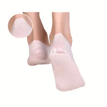 Модные невидимое нескользящее покрытие подследники эластичные удобные женские летние весенние ботильоны женские хлопковые кружевные короткие носки с низким вырезом