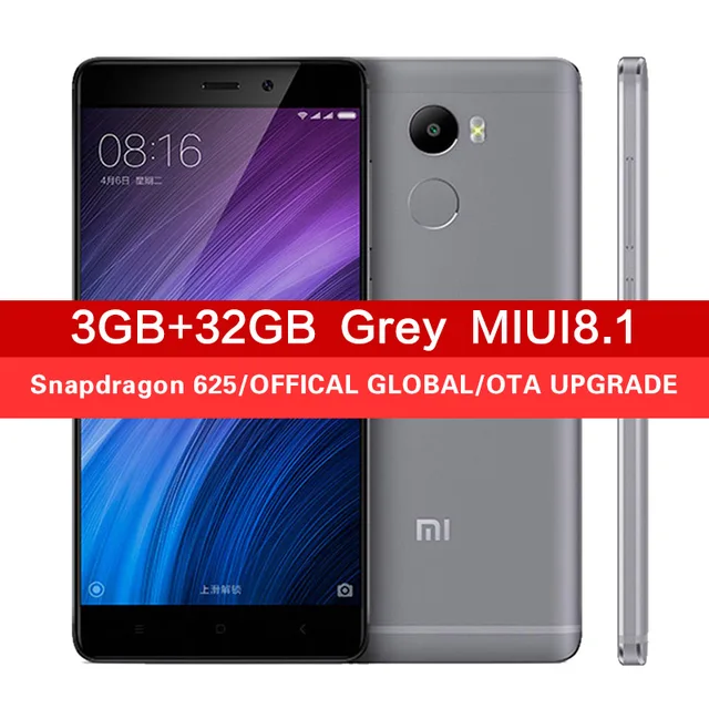 Оригинал Xiaomi Редми 4 Pro Премьер Смартфон 3 ГБ RAM 32 ГБ ROM ...