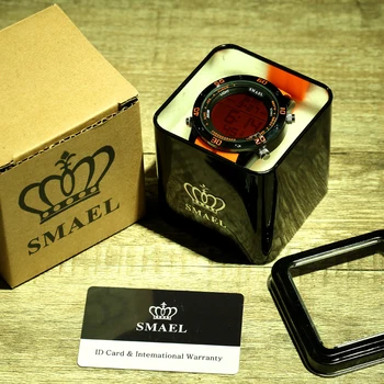 

Fashion Casual LED Sport Men Watch SMAEL Brand Digital Display Watch 1145 Outdoor Sport Watch Waterproof Led Electronic Watch