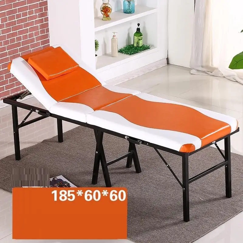 Cadeira De Massagem Cama beauty Mueble Tattoo Lettino Massaggio салонное кресло Camilla masaje складывающаяся Массажная кровать - Цвет: MODEL B