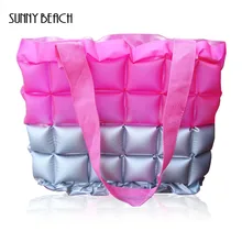 REAL PHOTO High quality fashion Color matching candy color bags waterproof beach bags women bags