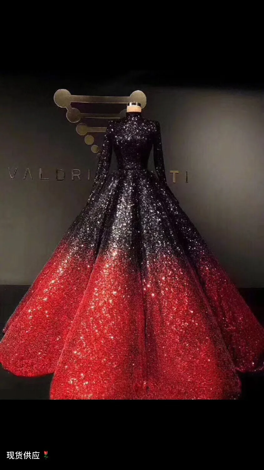 

Red black High quality Gleamy Sequins embroidered lace fabric Newest French net lace with lots of sequins shine beautiful 5yards