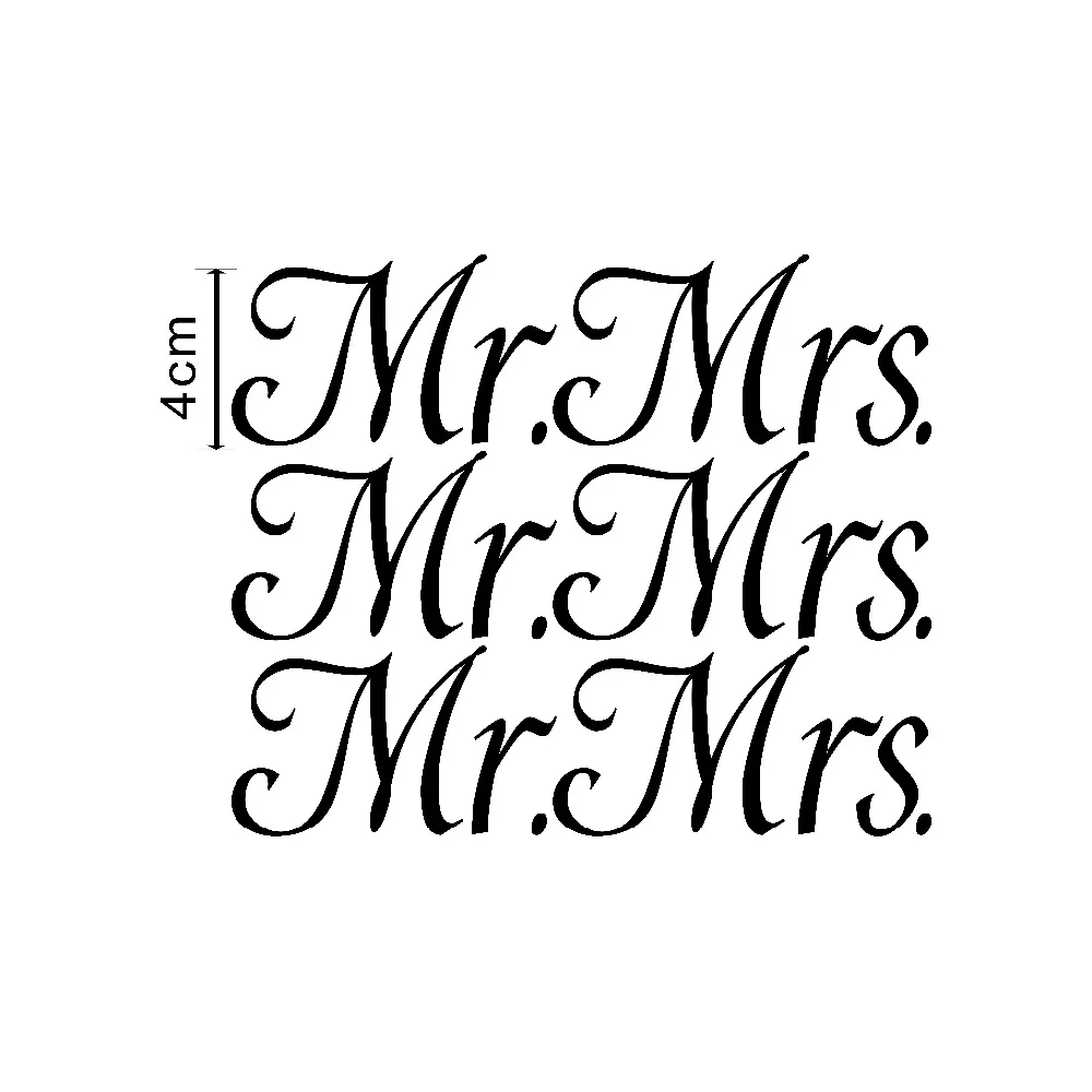 Y180402 MrMrs 4cm