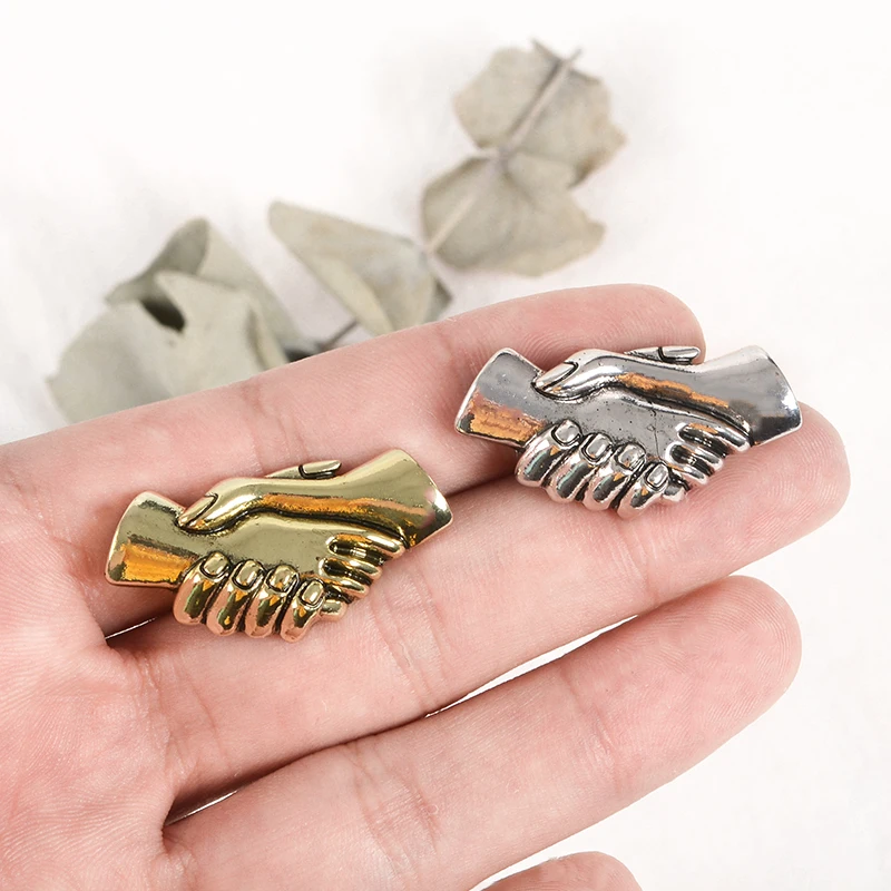 

Hand Shake Business Pins Shaking Hands Lapel pin Agreement Business Deal Badges Gift for Partner Employee
