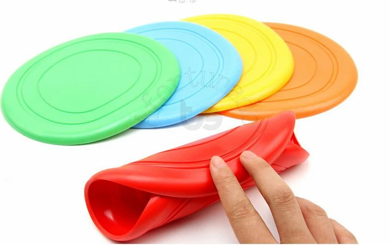 الكلب طبق طائر رائع كلب تحلق القرص الأسنان مقاومة لعبة تدريب لعب المد القطر: 18 CM الكلب طبق طائر رائع كلب تحلق القرص الأسنان مقاومة لعبة تدريب لعب المد القطر: 18 CM