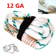 MIZUGIWA karabin pistolet 12 GA otwór wąż pistolet czyszczenie fit Shotgun 12 GA Gauge Boresnake zestaw do czyszczenia pistolet 12 Gauge calibre cleaner