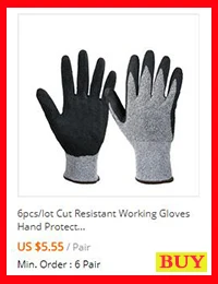 Износостойкость Нескользящая утолщаются защитные перчатки огнеупорные перчатки 3 м светоотражающий ремешок огнестойкие перчатки для