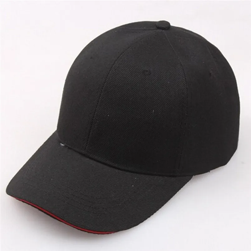 Fashion Unisex Baseball Caps Plain Snapback Hat Hip-Hop Adjustable Cap in Light Hot pink Green Black Color 30SP255