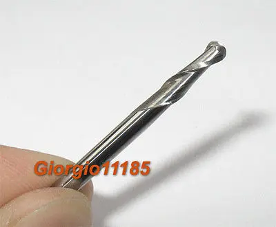 

1pc 6.0 mm 6mm 2 Flute Carbide Ball Nose End Mills Router Bit 22mm CEL