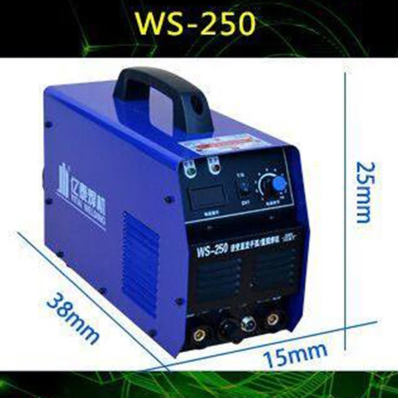 WS-250 przetwornica dc ze stali nierdzewnej 220 v spawania ręcznego argon łukowy SPAWARKA 0.3-5mm spawarka elektryczna WS-250 przetwornica dc ze stali nierdzewnej 220 v spawania ręcznego argon łukowy SPAWARKA 0.3-5mm spawarka elektryczna