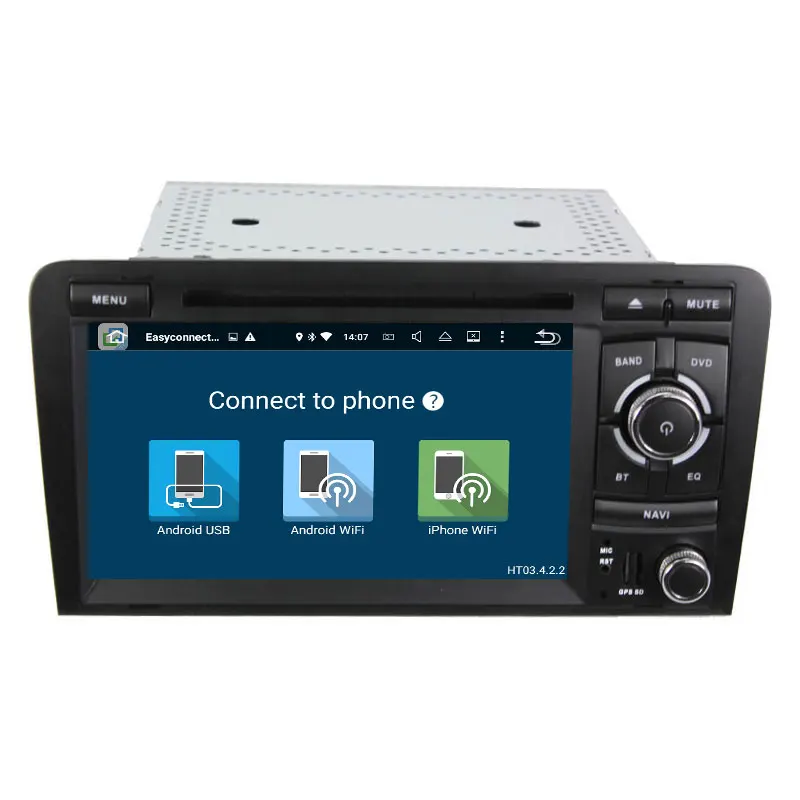 Автомобильный мультимедийный проигрыватель Android 9 OS для Audi A3 S3 автомобильный DVD