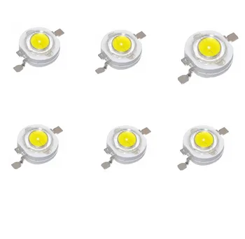 

10-100pcs 1W 3W High Power LED Light-Emitting Diode LEDs Chip SMD Warm White Red Green Blue Yellow SpotLight Downlight Lamp Bulb