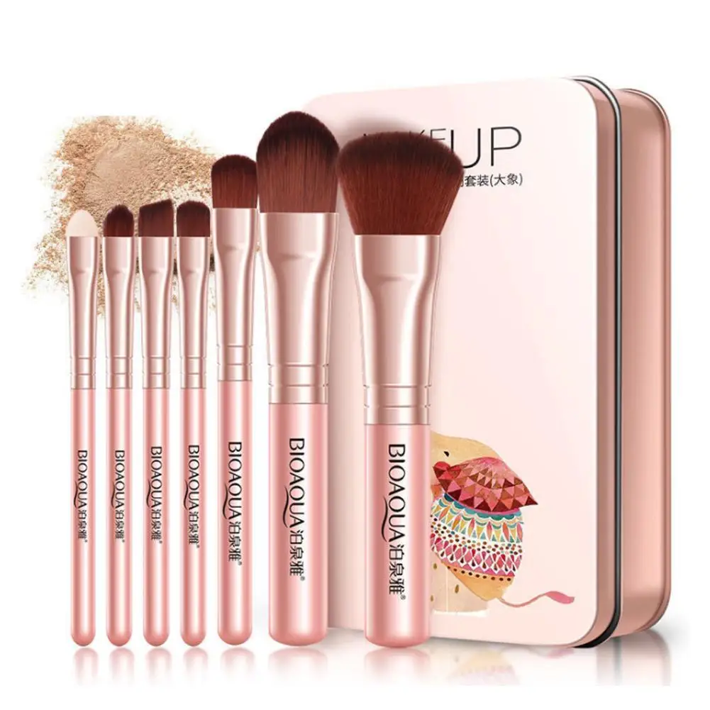 

7pcs/pack makeup brushes brand new Foundation Cosmetic Eyebrow Eyeshadow Concealer Lip Eye Make Up Brush Beauty Tools