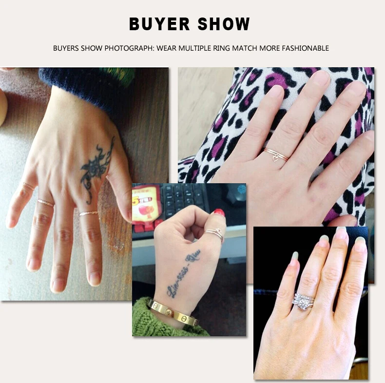 18k Gold Women Rings Beautiful Exquisite Smooth Classic Real 750 Solid Rose Yellow Girl Gift Party Discount Good Nice new hot