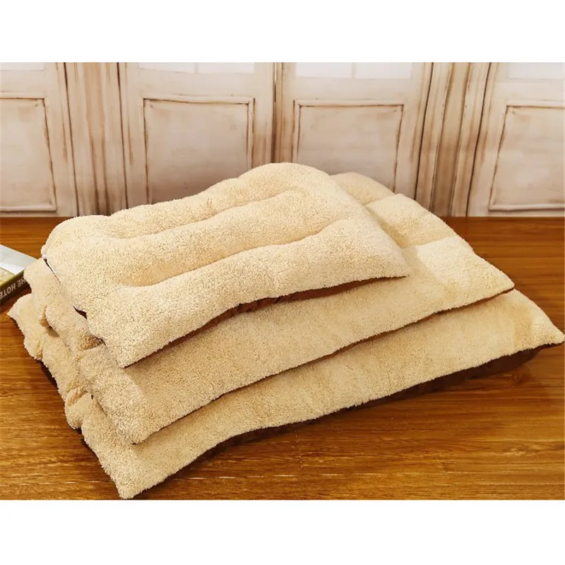

Shu Velveteen Pet Dog Sleep Bed Warm Pet Cushion for Small Large Dogs Cats Winter Dogs Sofa Pet Kennel S M L Sizes Available