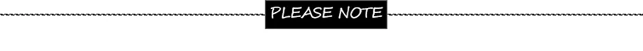 4 PLEASE NOTE 