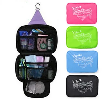 

Wash Bag Waterproof Portable Women Make Up Bags Man Toiletry Bag Cosmetic Packing Organizer Pouch With Hanger