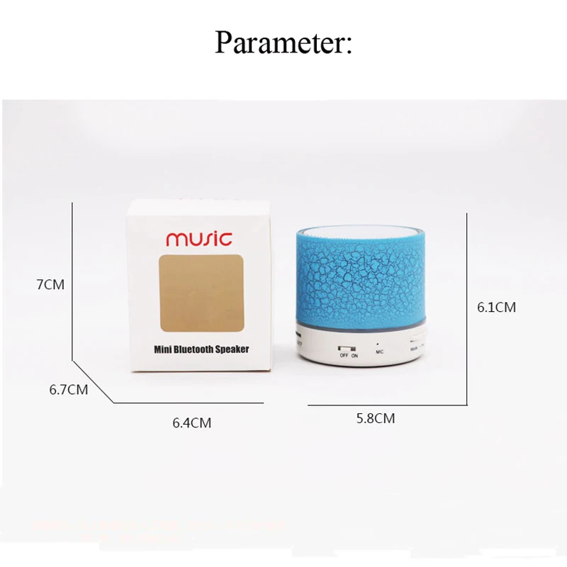 bluetooth LED Speaker (5)