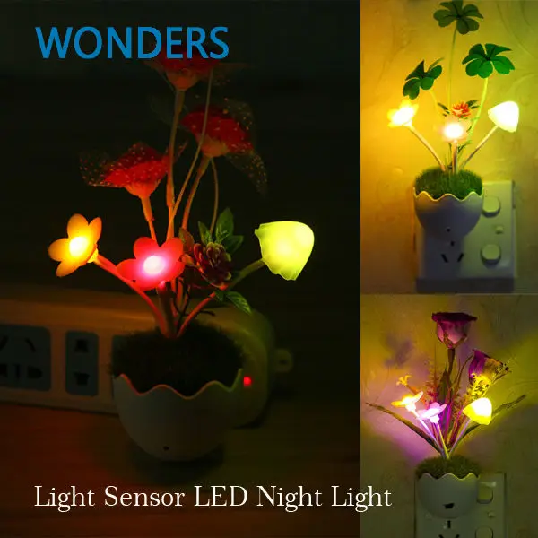 Us plug romantische bloem paddestoel vaas licht sfeer sense controle ... Us plug romantische bloem paddestoel vaas licht sfeer sense controle ...