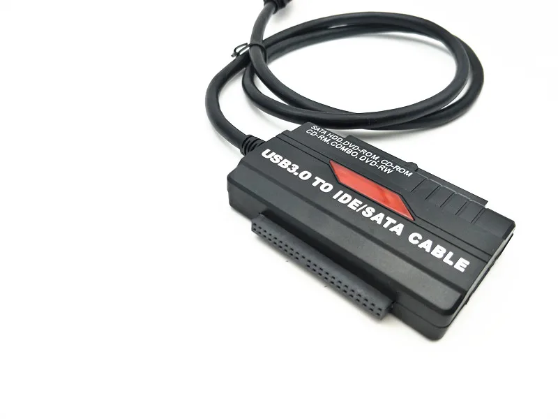 USB 3.0 to 2.5” 3.5” 5.25” IDE SATA Hard Drive HDD Reader Converter Docking