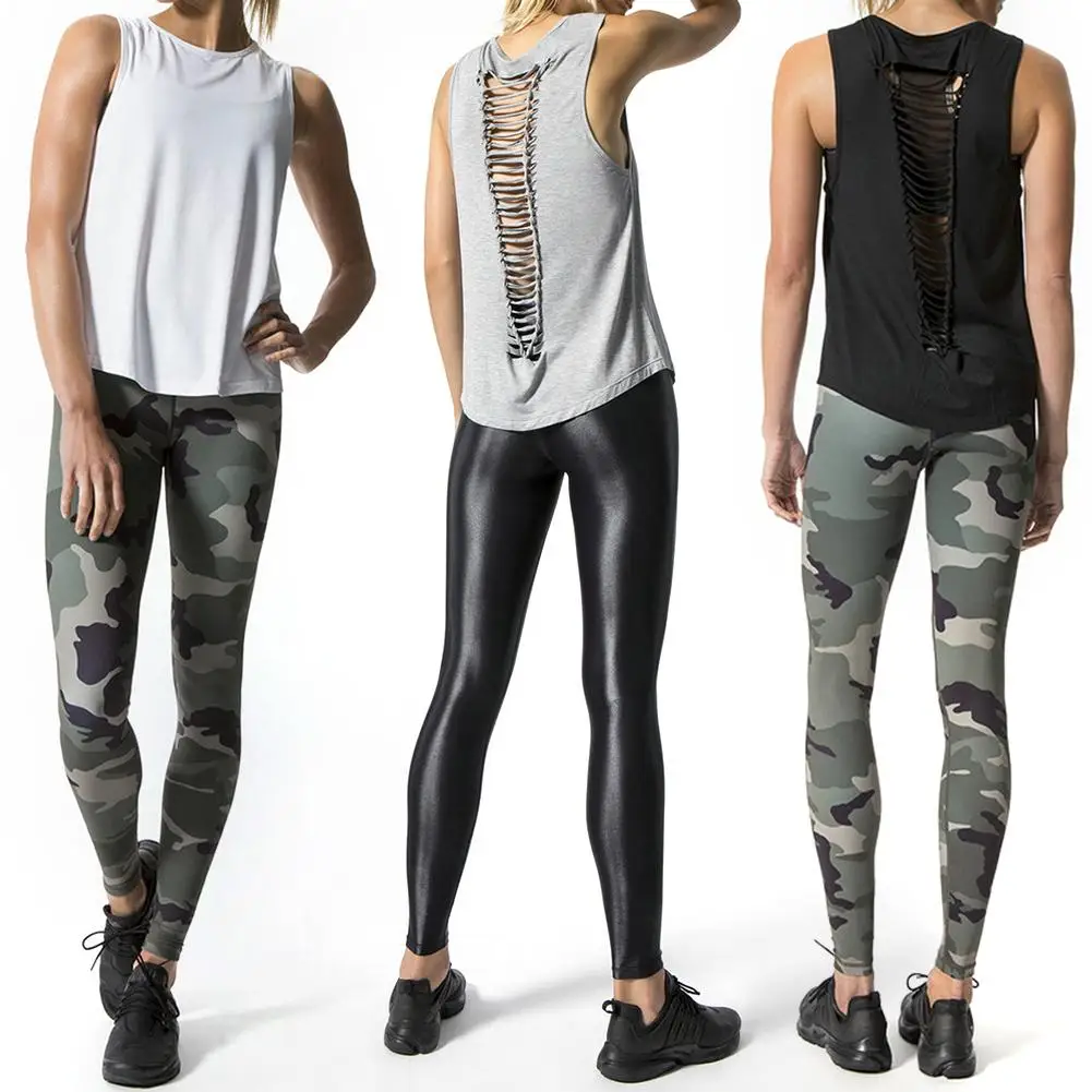 Women's Sexy Sports Running Yoga Cutout Backless Tank Tops Vest Sleeveless Fitness Shirts Tight Tanks Singlets Running Tank Top 1 Women's Sexy Sports Running Yoga Cutout Backless Tank Tops Vest Sleeveless Fitness Shirts Tight Tanks Singlets Running Tank Top 1