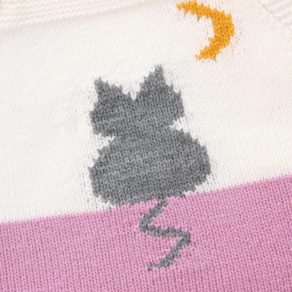 Newborn Baby Bodysuits Summer Sleeveless Toddler Boys Girls Overalls Cute Cat Knit Infant Kids One Piece Coverall Jumpsuit 0-18M