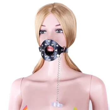 Janpanese Open Mouth Gag with Cover BDSM Slave Fetish Adult Game Erotic Sex Toy Bed Restraints Sex Products For Couples S&M Tool 2