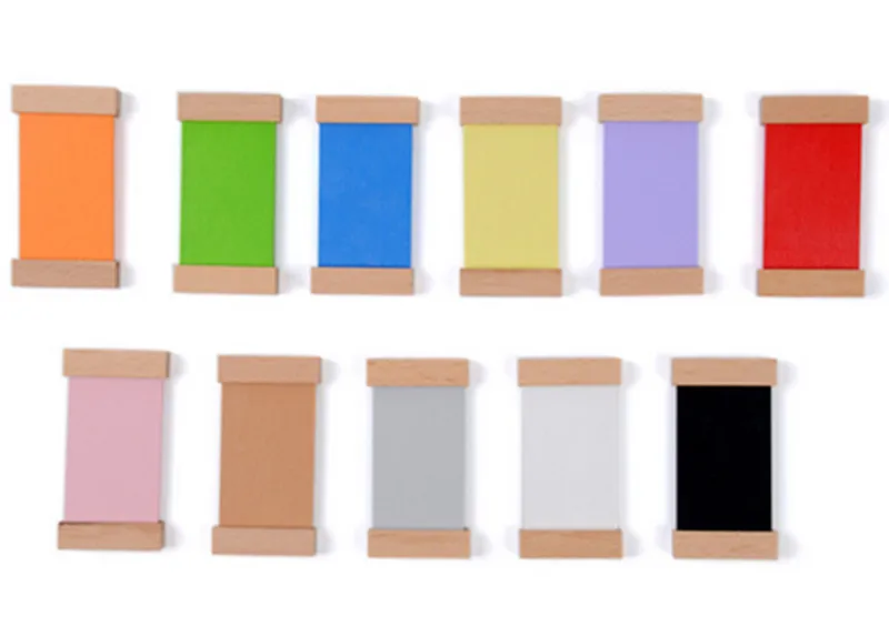 New Wooden Baby Toy Montessori Wood 7.3cm Color Tablet Early Childhood Education Preschool Training Kids Toys Baby Gifts New Wooden Baby Toy Montessori Wood 7.3cm Color Tablet Early Childhood Education Preschool Training Kids Toys Baby Gifts