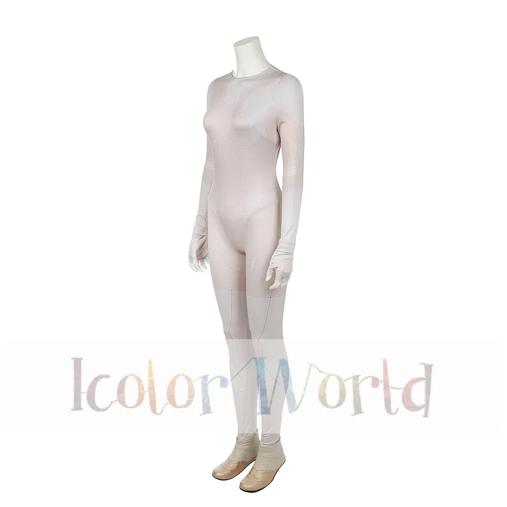 Ghost In The Shell Major Motoko Kusanagi Jumpsuit Cosplay Costume 02