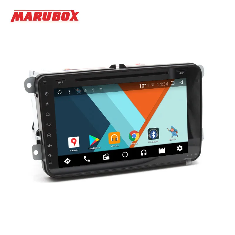 Штатное головное устройство Marubox 8A803MT8 на ОС Android 8.1,Восьмиядерный процессор Allwinner T8,Оперативная 2GB,Встроенная 32GB,1024х600 7", Поддержка GPS+ Глонасс,DVD, Bluetooth,Радио 1024*600