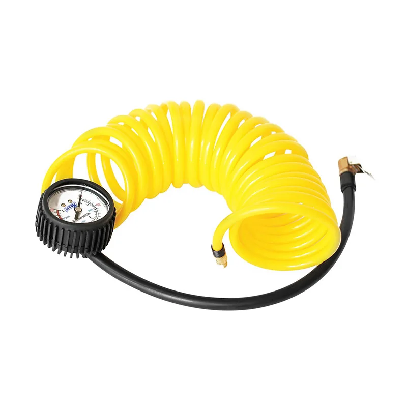 Компрессор автомобильный KRAFT КТ 800029 Power Life EXTRA  (Максимальное давление 10 атм, производительность 50 л.мин,  напряжение питания 12В, клеммы АКБ, сумка)
