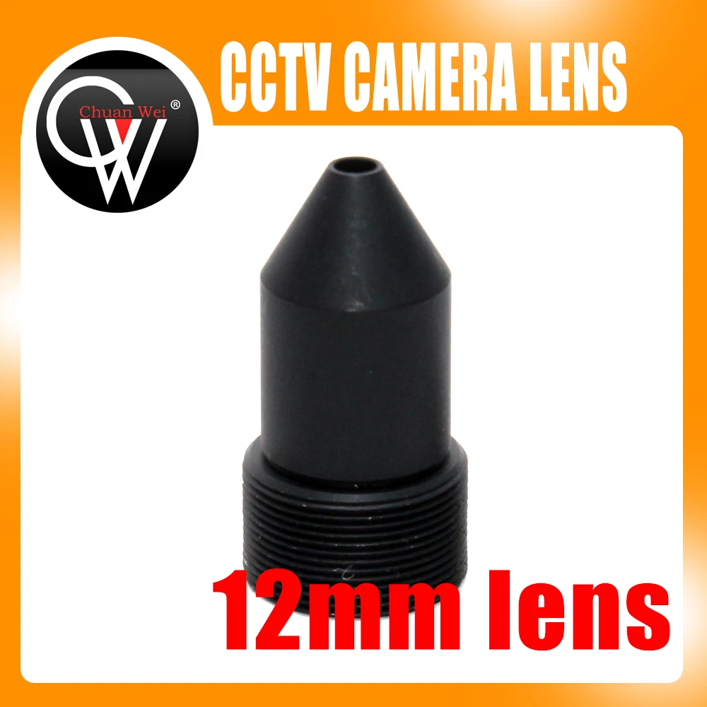 

2.0Megapixel HD Pinhole Lens 12mm CCTV Lens M12 Lens 1/3" Image Format Aperture F1.6 for HD Security Cameras