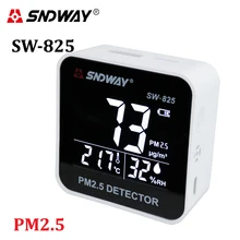 Digital Air Quality Monitor Laser PM2 5 Detector tester Gas monitor Gas analyzer Temperature humidity meter