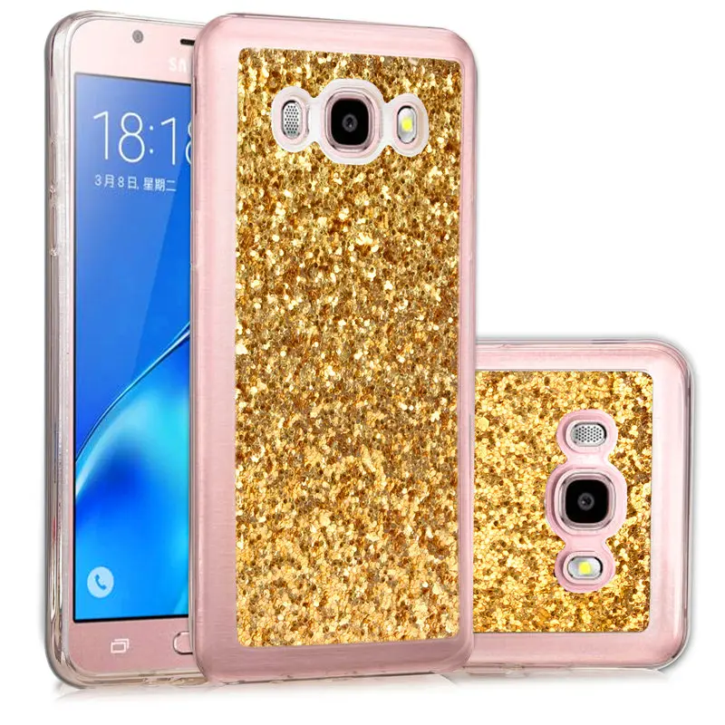 

For Samsung J5 2016 J510 Case Colored Shiny Glitter Silicone TPU Gel Soft Back Cover Phone Case for Samsung Galaxy J5 2016 J510F